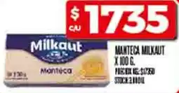 Supermercados DIA Milkaut manteca oferta