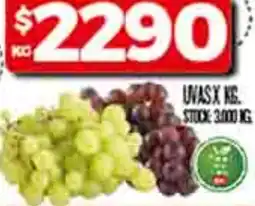 Supermercados DIA Uvas oferta