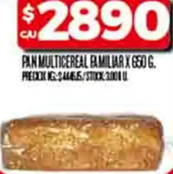 Supermercados DIA Pan multicerial familiar oferta