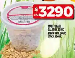 Supermercados DIA Mani pelado salado oferta