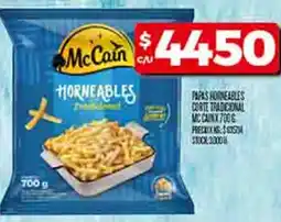 Supermercados DIA McCain Papas horneables corte tradicional oferta