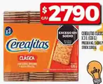 Supermercados DIA Cerealitas clásicas oferta