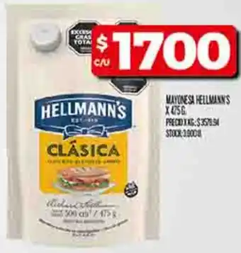 Supermercados DIA Hellmann's mayonesa oferta