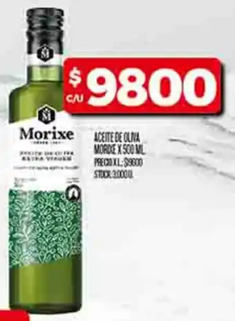 Supermercados DIA Morixe aceite de oliva oferta