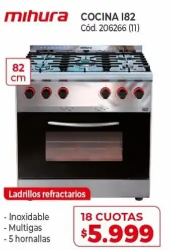 Naldo Lombardi Mihura Cocina I82 18 Cuotas oferta
