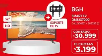 Naldo Lombardi BGH Smart TV DM32X7000 15 Cuotas oferta