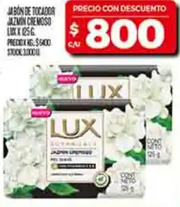 Supermercados DIA Lux jabon de tocador jazmin cremoso oferta