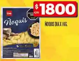 Supermercados DIA Noquis dia oferta