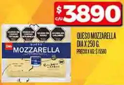 Supermercados DIA Queso mozzarella dia oferta