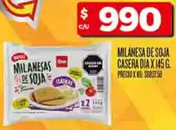 Supermercados DIA Milanesa de soja casera dia oferta