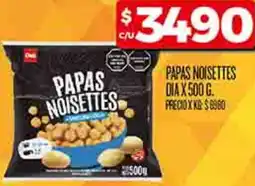 Supermercados DIA Papas noisettes dia oferta