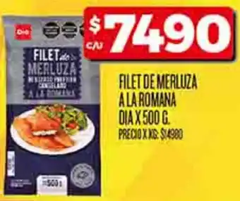 Supermercados DIA Filet merluza a la romana dia oferta