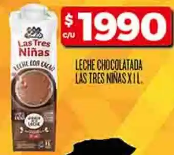 Supermercados DIA Las tres ninas leche chocolatada oferta