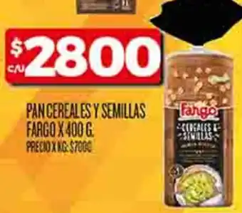 Supermercados DIA Pan cereales y semillas fargo oferta