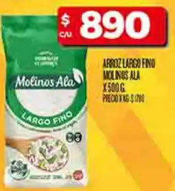 Supermercados DIA Molinos ala arroz largo fino oferta