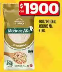 Supermercados DIA Molinos ala arroz integral oferta