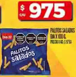 Supermercados DIA Palitos salados dia oferta