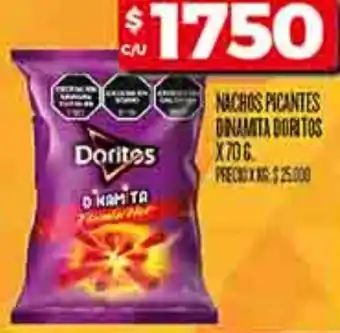 Supermercados DIA Doritos nachos picantes dinamita oferta