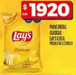 Supermercados DIA Lay's papas fritas clásicas oferta