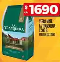 Supermercados DIA La tranquera yerba mate oferta