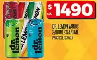 Supermercados DIA Dr. lemon varios sabores oferta