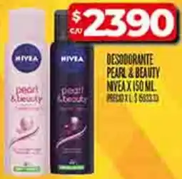 Supermercados DIA Desodorante pearl&beauty nivea oferta