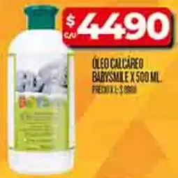 Supermercados DIA Óleo calcareo babysmile oferta