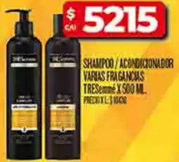 Supermercados DIA Tresemmé shampoo/acondicionador varias fraganchas oferta