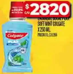 Supermercados DIA Colgate soft mint oferta