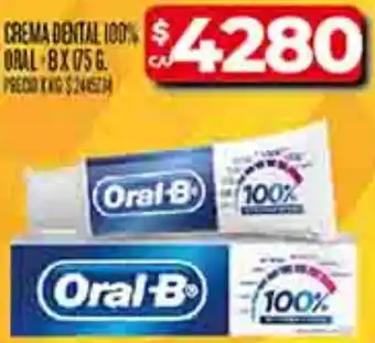 Supermercados DIA Oral -b crema dental 100% oferta