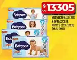 Supermercados DIA Babysec oferta