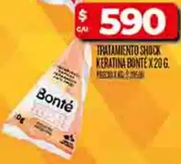 Supermercados DIA Bonté tratamiento shock keratina oferta