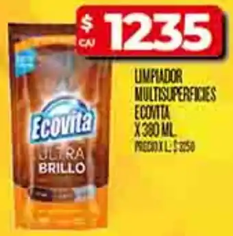 Supermercados DIA Ecovita limpiador multisuperficies oferta