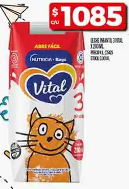 Supermercados DIA Leche infantil 3 vital oferta