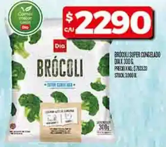 Supermercados DIA Brocoli super congelado dia oferta