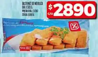 Supermercados DIA Bastones de merluza dia oferta