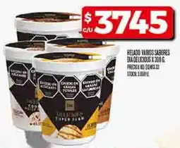 Supermercados DIA Helado varios sabores dia celicious oferta