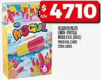 Supermercados DIA Mogul helado en palito limón oferta