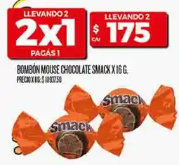 Supermercados DIA Bombón mouse chocolate smack oferta