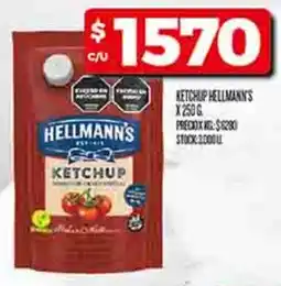 Supermercados DIA Hellmann's ketchup oferta