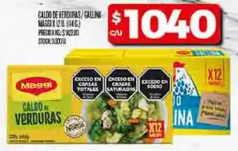 Supermercados DIA Maggi caldo verduras oferta