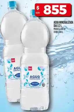 Supermercados DIA Dia agua mineralizada oferta