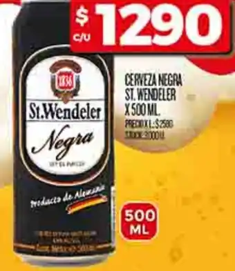 Supermercados DIA St.wendeler cerveza negra oferta