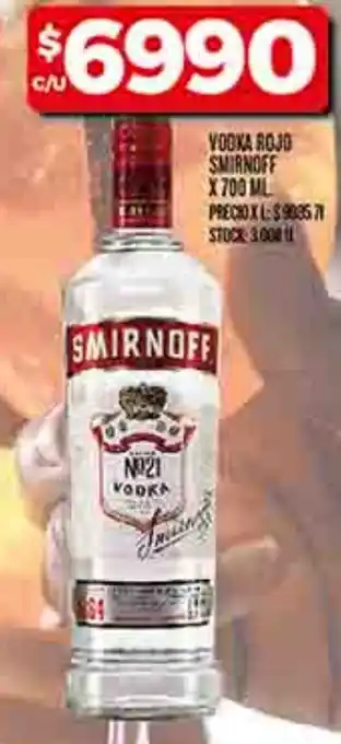 Supermercados DIA Smirnoff  yooka rojo oferta