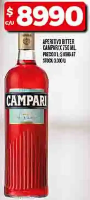 Supermercados DIA Campari aperitivo bitter oferta