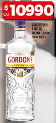 Supermercados DIA Gordon's cin cordon's oferta