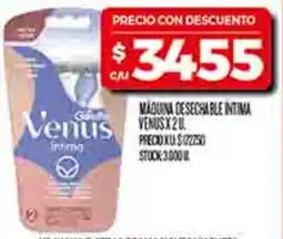 Supermercados DIA Venus máquina desechable intima oferta