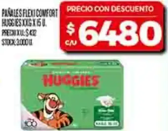 Supermercados DIA Huggies pañales flexi comfort oferta