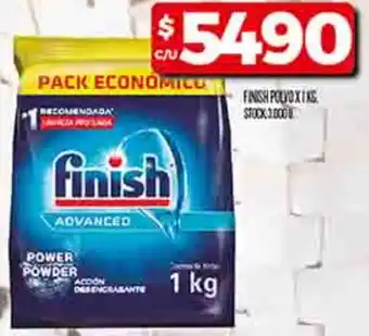 Supermercados DIA Finish polvo oferta