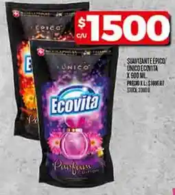 Supermercados DIA Ecovita suavizante epico unico oferta